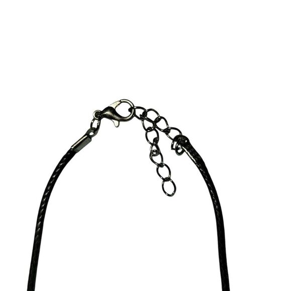 Blue and Gold Wire-Wrapped pentagram Necklace. ^ - Picture 4 of 4